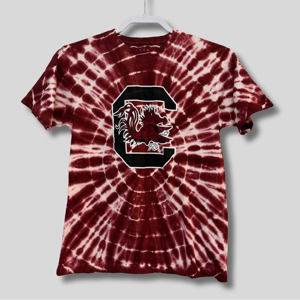 NWT Wes & Willy Youth South Carolina Gamecocks Tie-Dye T-Shirt